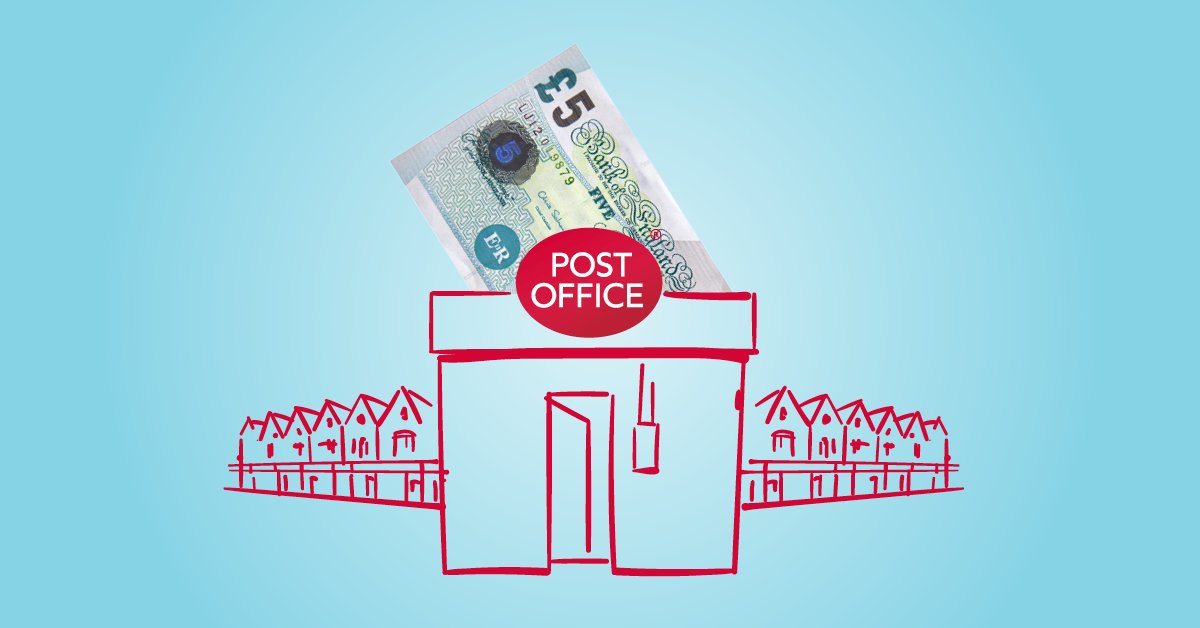 Found an old £5? You can still pay it into any bank (or Post Office) account in any of our branches. 💷