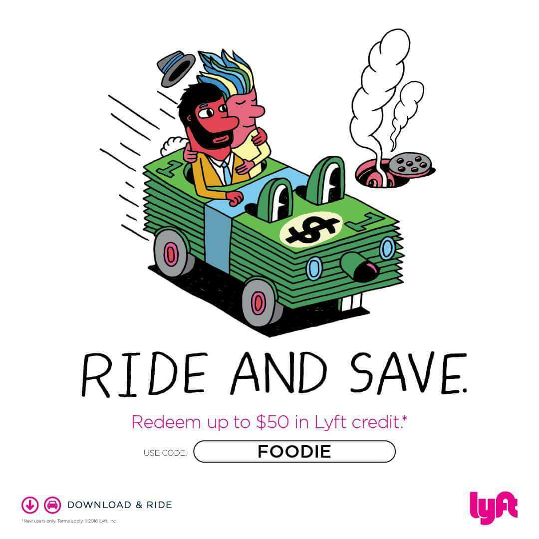 therealishy's tweet image. Use Lyft. Use promocode FOODIE for $10 in credits. Pass it and RT to your friends. lyft.com/ic/FOODIE