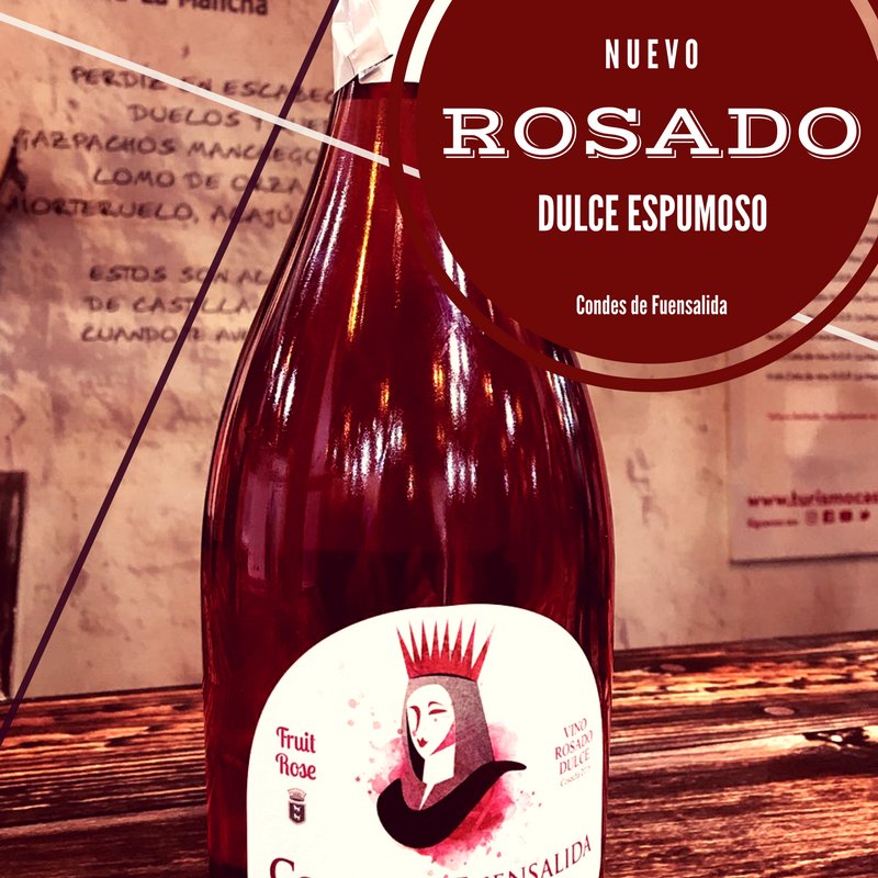 Prueba nuestro nuevo Rosado Dulce Espumoso! Un paso más allá...