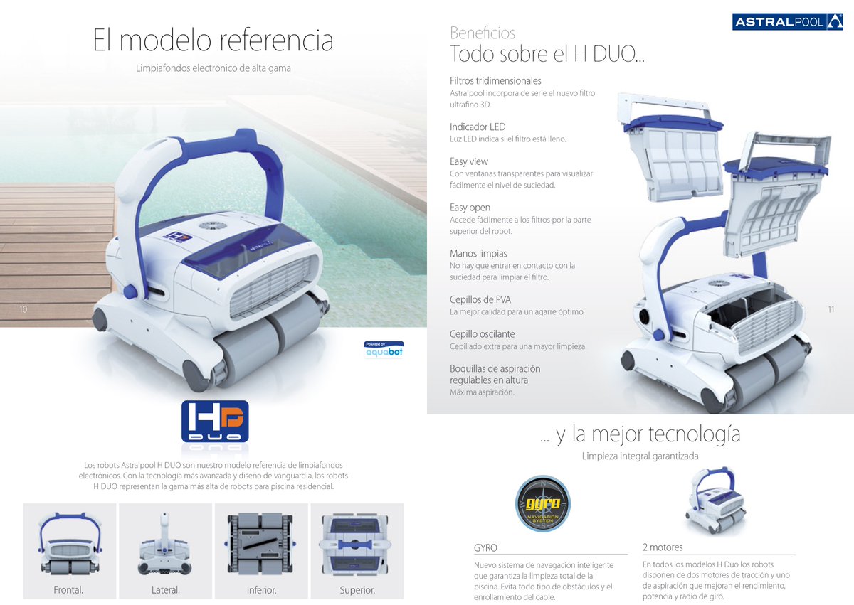 Servidaya's tweet photo. Nueva gama de 💦 Limpiafondos de @TheInfinitePool 💦 para esta temporada 2017. Os dejamos todas sus características. #piscinas #limpiafondos https://t.co/cvEeRnnYpR