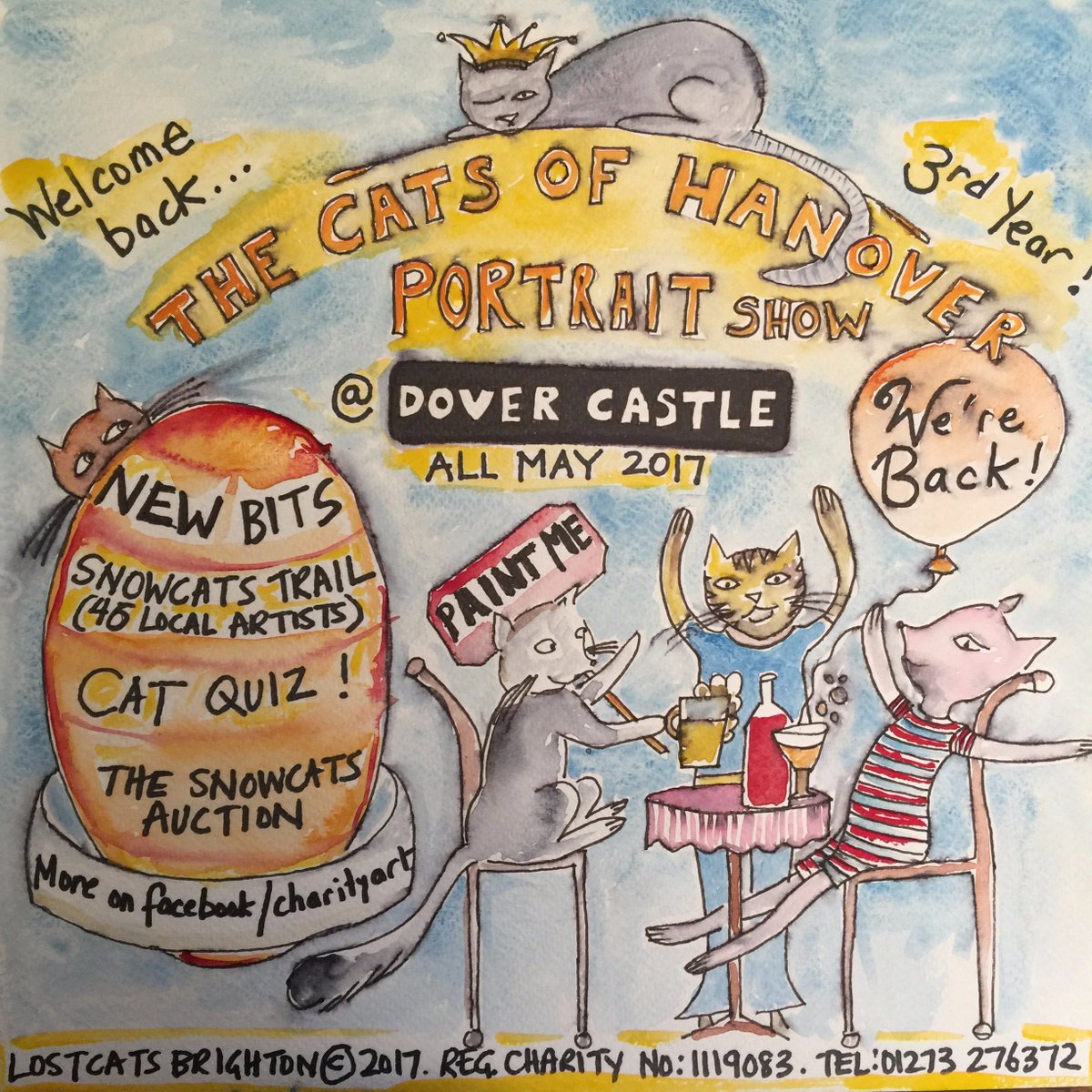 evaohsoswedish's tweet photo. #CatsofHanover #PortraitExhibition Open all may 2017 free admission supporting #LostCatsBrighton #Charity the #DoverCastlePub Welcome https://t.co/vBvFfyw0G9
