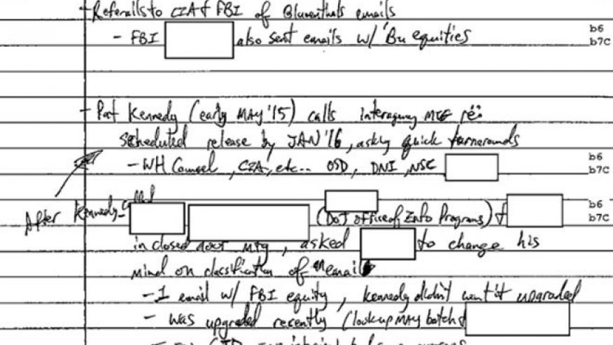 Obama White House counsel part of early talks on Clinton email release, notes show ln.is/cJo5W by #FoxNews via <a href="/c0nvey/">Convey</a>