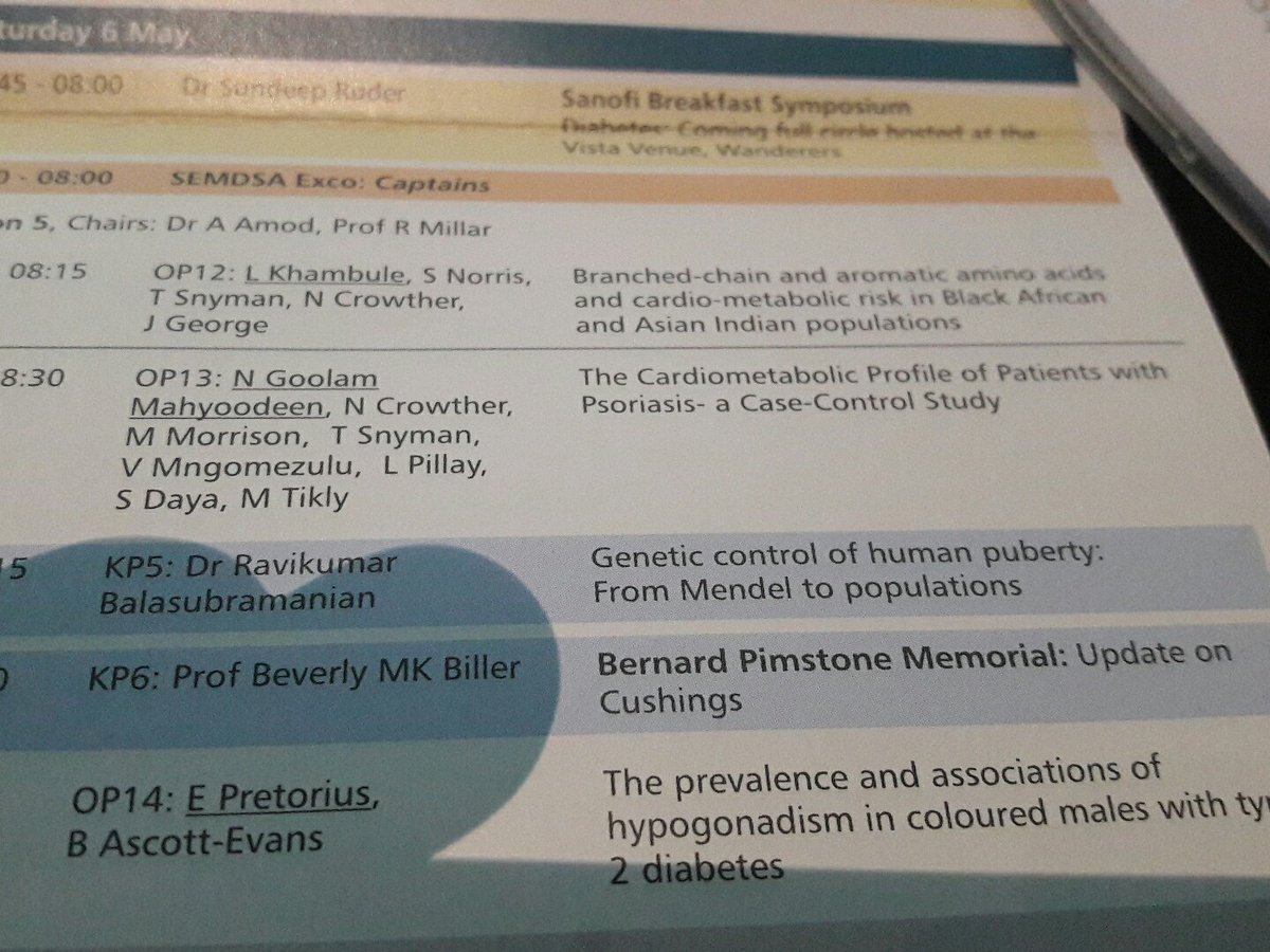 MSoboyisi's tweet photo. Thank you Prof Beverly MK Biller on the wonderful update on Cushings @SEMDSAorg #SEMDSA2017 @PHASA_GP @JuPHASA https://t.co/U603xATwcq
