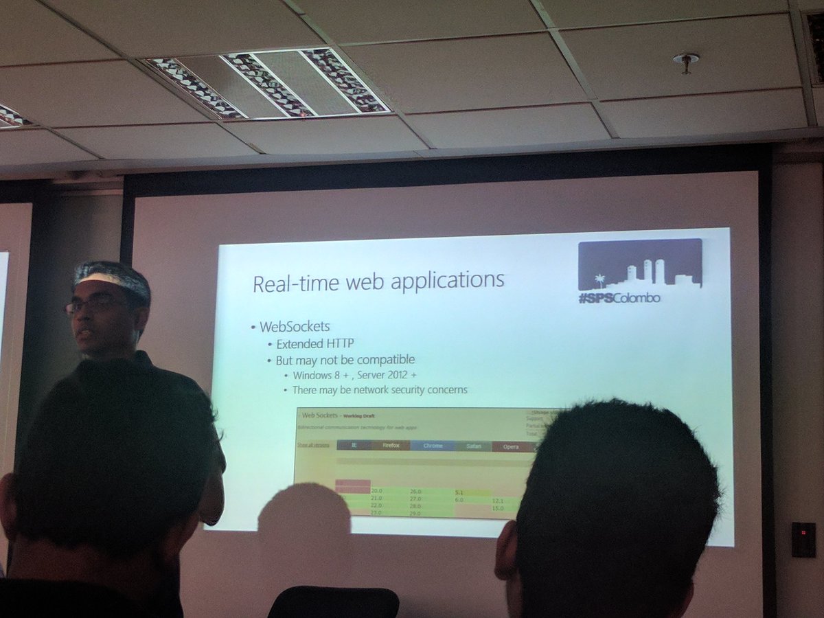 Erng_Fnsk's tweet photo. Real-time applications #SPSColombo https://t.co/3f1LfLRs2o