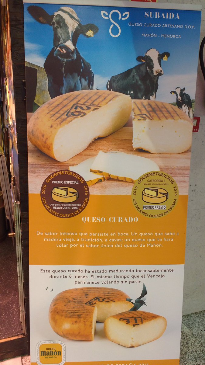 mastercheesesvd's tweet photo. Buenos días!!! Hoy toca degustar los #Quesazos de @FincaSubaida en #BonFromage Mejor queso de España 2016 Te lo vas a perder?? https://t.co/smuZPXjxXX