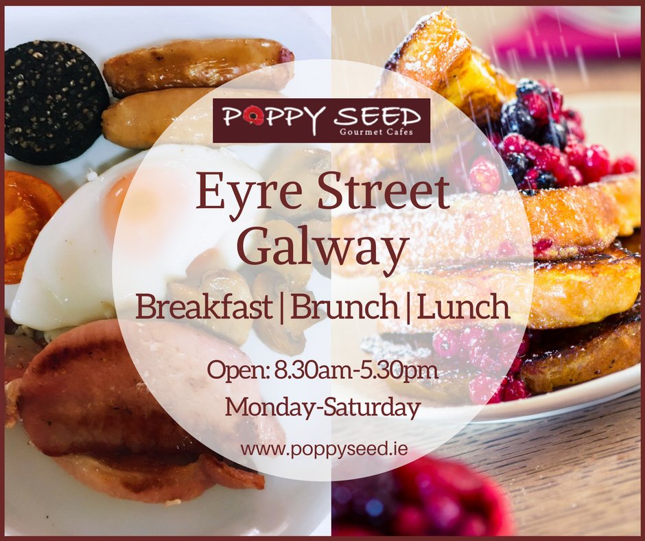 PoppySeedCoffee's tweet photo. It's weekend #brunch time! #poppyseedgalway #creativehomemadefood #galway https://t.co/V3gEuJ4N7P