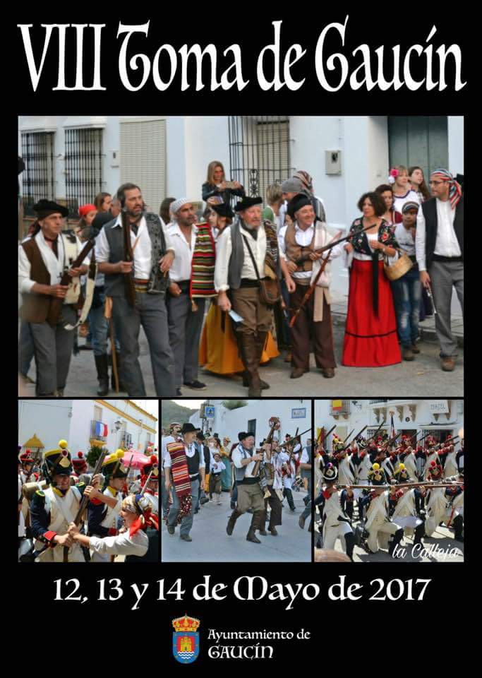 GaucinBlanco's tweet photo. Ya hay fechas para la #TomaGaucín2017 los próximos 12, 13 y 14 de mayo https://t.co/QpY9NS0Otj