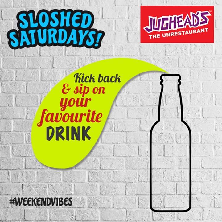 jugheadsindia's tweet photo. We believe that #Saturdays are meant to kick start the week with some #drinks and #food!
#WeekendVibes #Weekend #Alcohol #Food #Visitus https://t.co/aL93HwTZi8