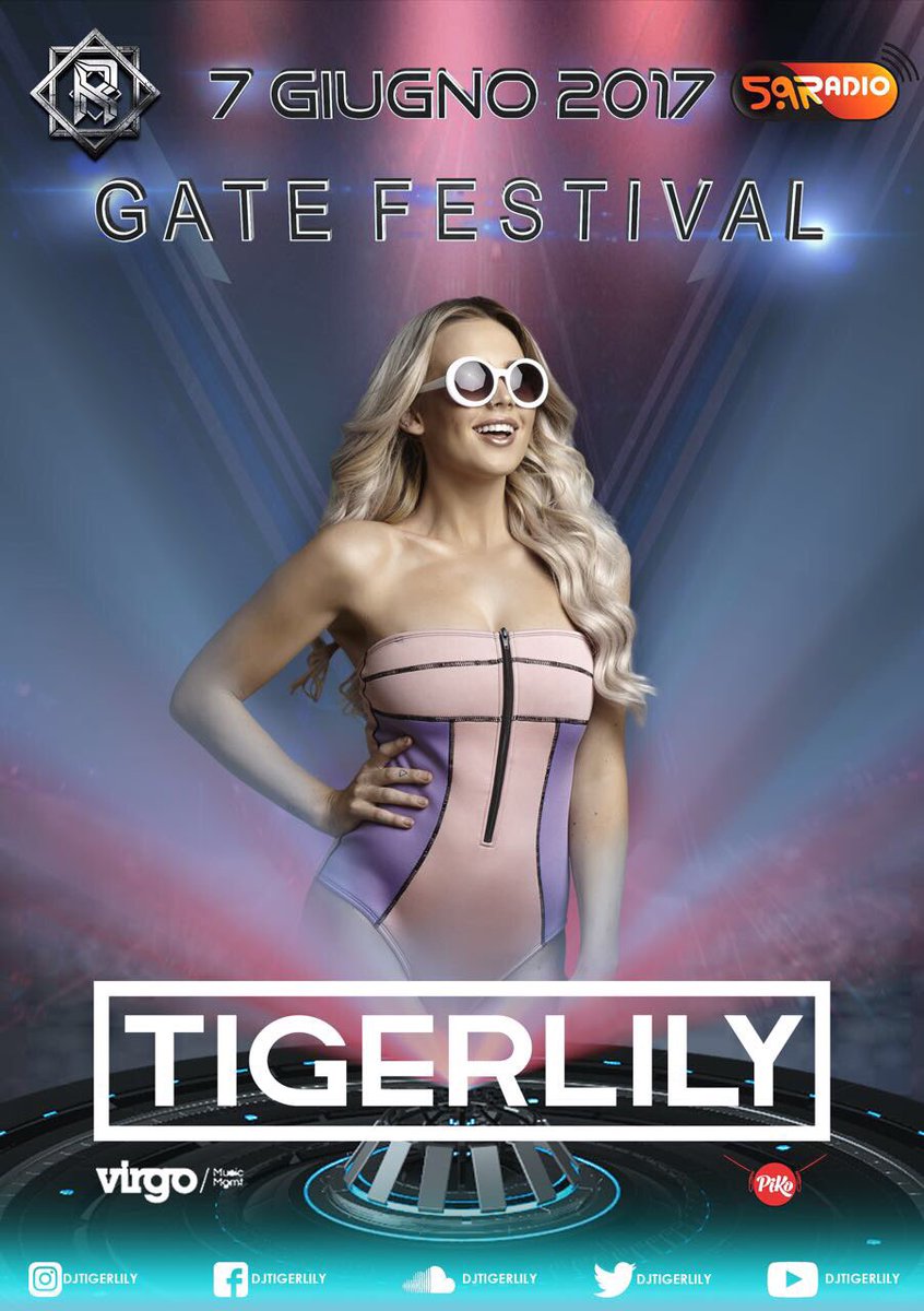edodimma's tweet photo. First Artist of GATE FESTIVAL:TIGERLILY❗️❤️ #RenegadeEventi #GateFestival #tigerlily @djtigerlily @radio5punto9 @EventiRenegade https://t.co/srYsSPtfik