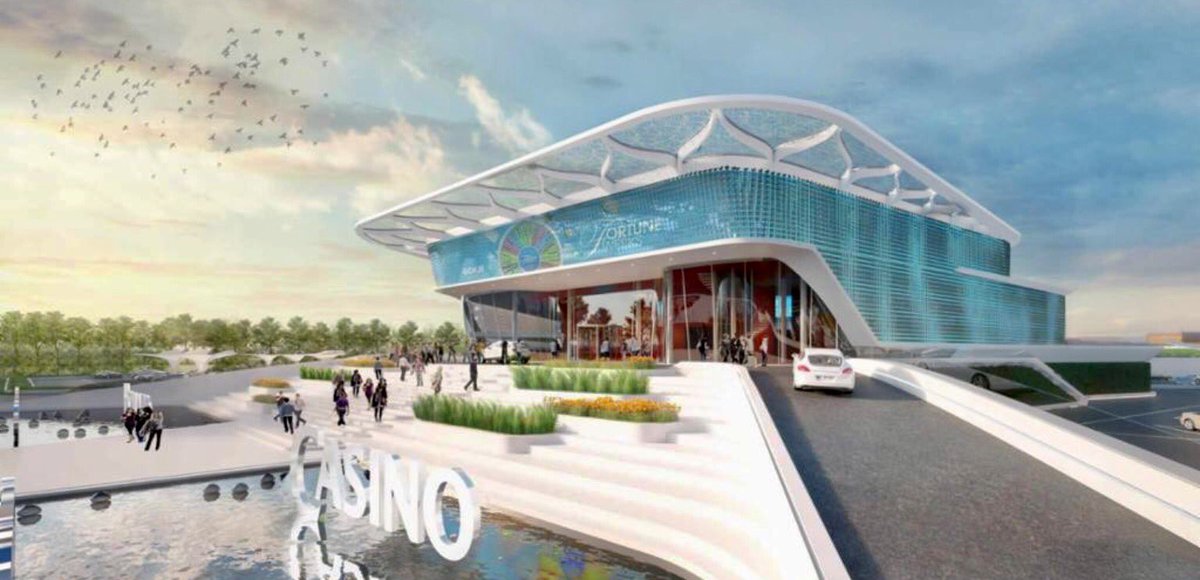 HarryLoozen's tweet photo. #Venlo keeps #leadposition as #C2C #capital : @hollandcasino new #pearl on #necklace of #sustainable #buildings! @BeuckenW @antoin_scholten https://t.co/YjYOlsw7Jn