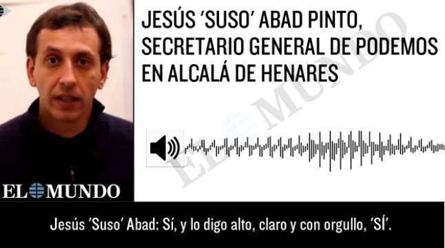 elmundoes's tweet photo. #Exclusiva 🔵 Un edil de Podemos admite que colectivos subvencionados "contratan" a personas afines. 🎙️ El audio   https://t.co/2fa3oB8mpB https://t.co/4Y8MBQay89