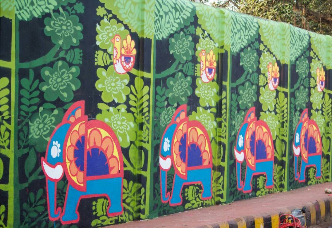 walkforbihar16's tweet photo. #WalkforBihar #GandhiMaidan #Patna #BiharGovt #StreetArt #PublicArt #KunalSingh #DMpatna #parivartaan #SumitDas #Festival #PrakashParv https://t.co/Ff8wsh6nrh
