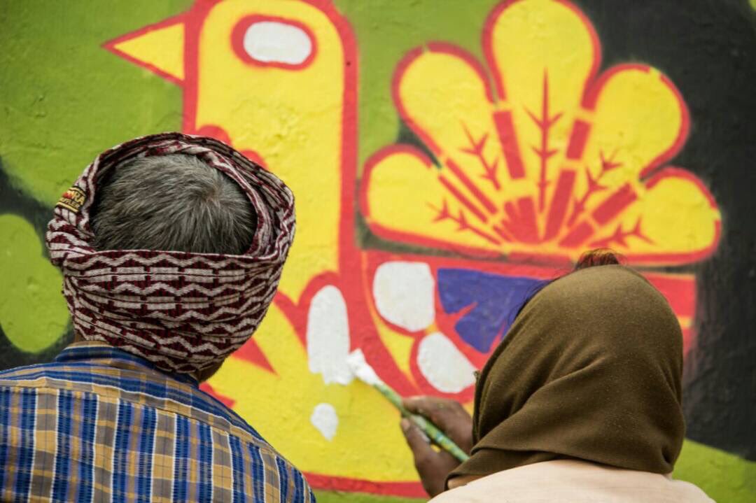 walkforbihar16's tweet photo. #WalkforBihar #GandhiMaidan #Patna #BiharGovt #StreetArt #PublicArt #KunalSingh #DMpatna #parivartaan #SumitDas #Festival #PrakashParv https://t.co/Ff8wsh6nrh