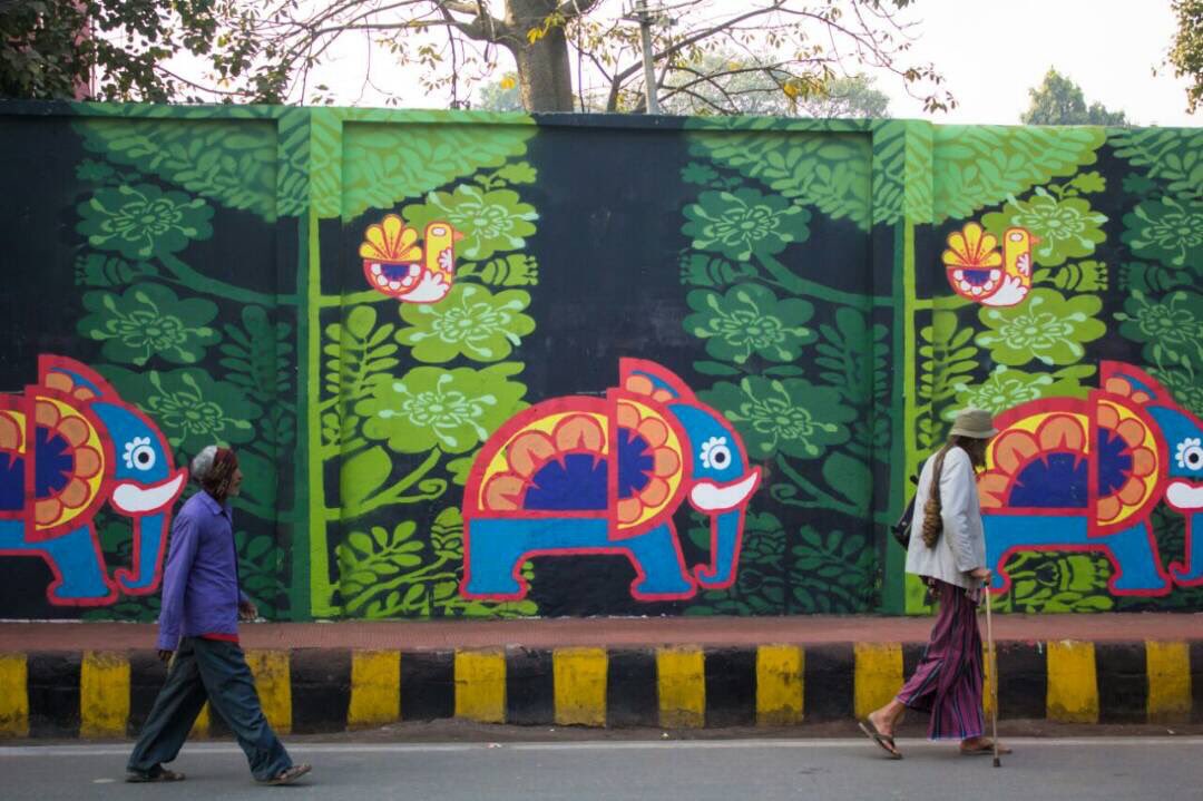 walkforbihar16's tweet photo. #WalkforBihar #GandhiMaidan #Patna #BiharGovt #StreetArt #PublicArt #KunalSingh #DMpatna #parivartaan #SumitDas #Festival #PrakashParv https://t.co/Ff8wsh6nrh
