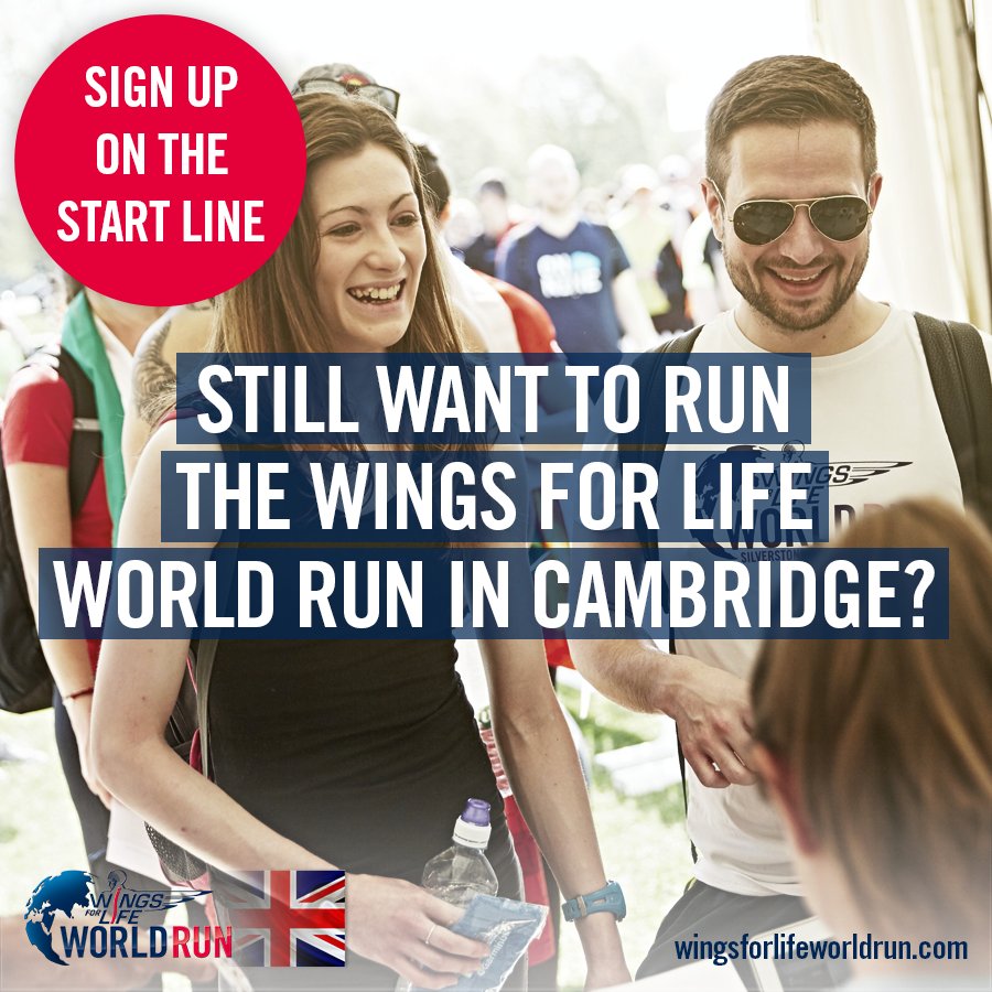 RedBullUK's tweet photo. It's happening tomorrow and you can still join the @WFLWorldRun if you register at Parker's Piece before 10am on Sunday #WorldRun https://t.co/7xsZVHHKyT