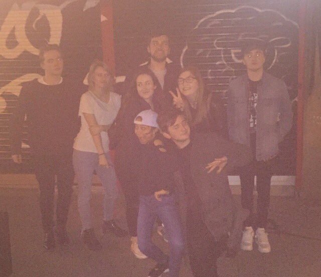 cafelarte's tweet photo. Cast photo from opening night (minus 2) 🎭🎉 Brilliant show team! https://t.co/BtwNYSUWYR