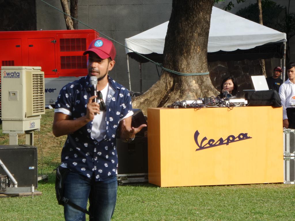 inquirer_libre's tweet photo. NOW: #SamYG is the #VespaPh ambassador #NotForEveryone @inquirerdotnet @diyarista https://t.co/CwIvv6n8UR