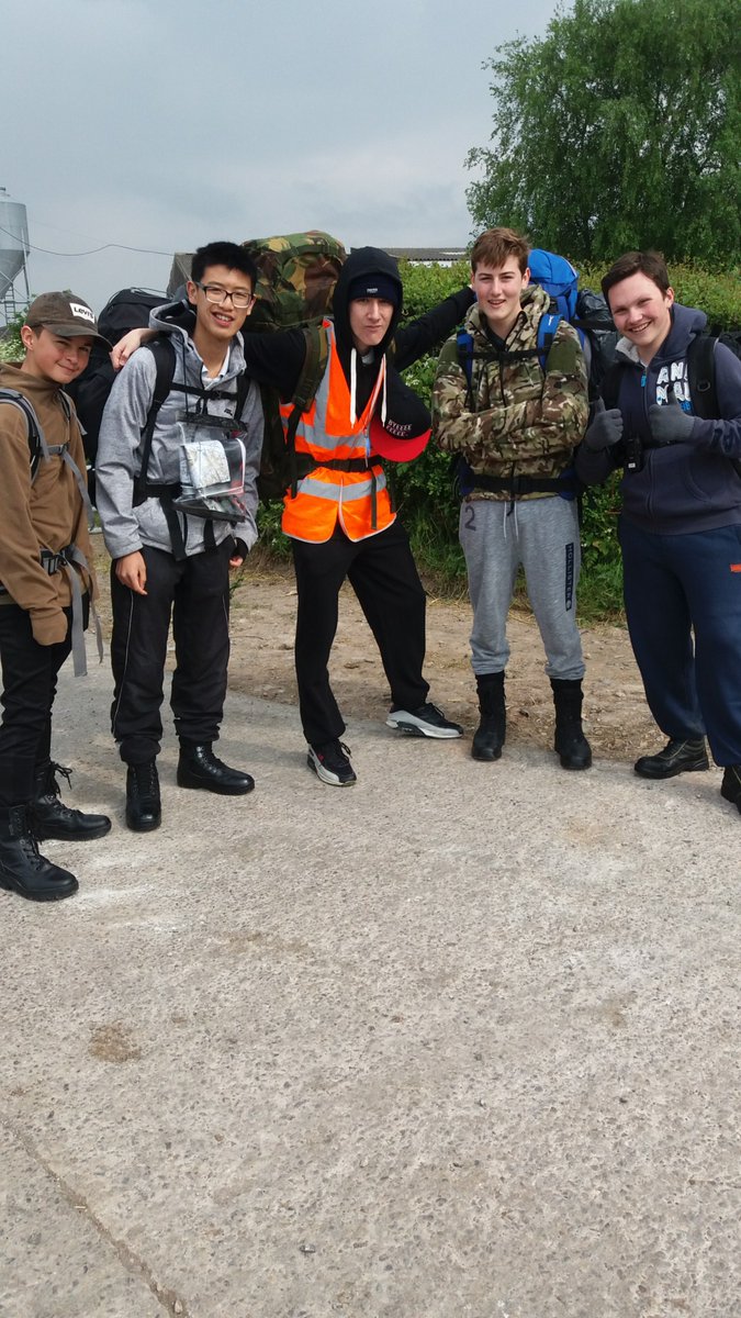 Merchants_CCF's tweet photo. Cadets on their first #dofe bronze expedition! @MerchantsAc https://t.co/BoTFSkEYhr