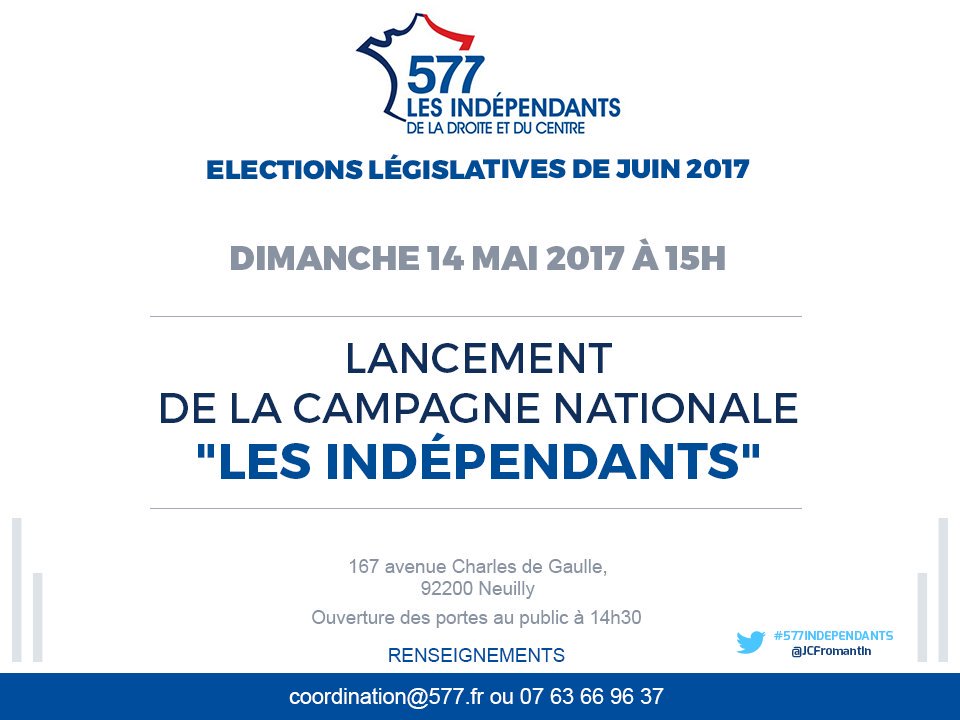 JCFromantin's tweet photo. Nous vous attendons nombreux pour le lancement national de la campagne #577INDEPENDANTS https://t.co/QISONEYZAi