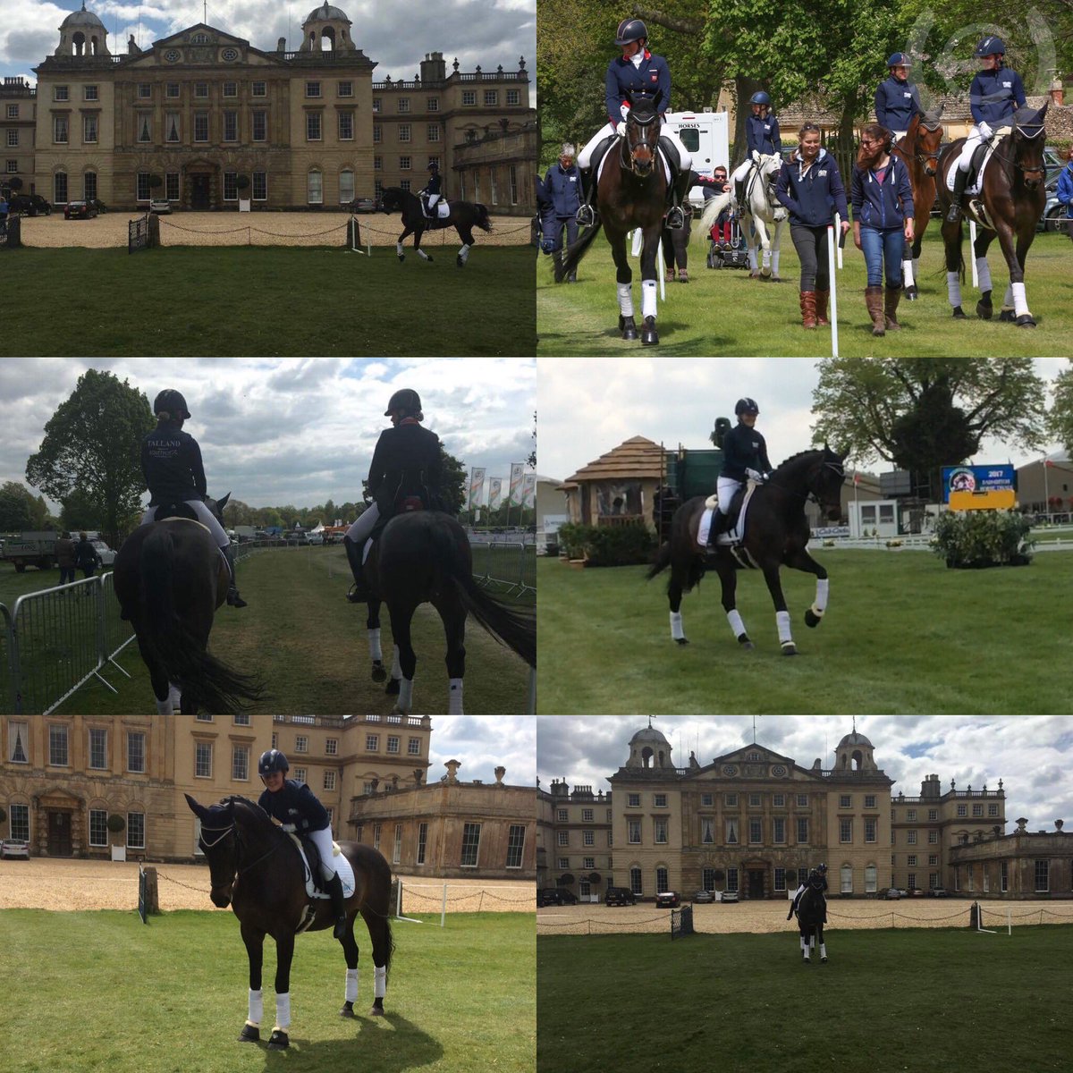 What dreams are made of... The most incredible 2 days riding in <a href="/pammyhutton/">Pammy Hutton</a> demo at <a href="/bhorsetrials/">Badminton Horse Trials</a> on Amo #childhooddream #treasuredmoments