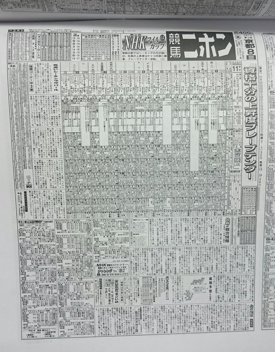 その中で、唯一牝馬がシーキングザパールでした。今夜は、第2回NHK