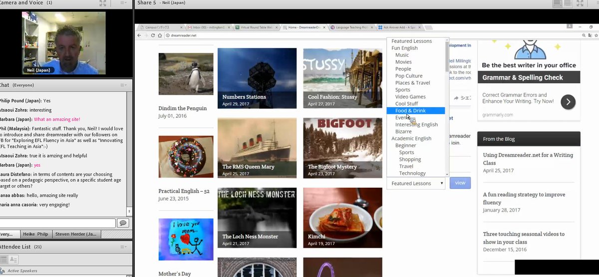 iTDipro's tweet photo. Looking inside @dreamreadernet with Neil Millington at #vrtwebcon What an amazing site! https://t.co/coBl7e7dd2 @heikephilp https://t.co/KRjwjWWSxv