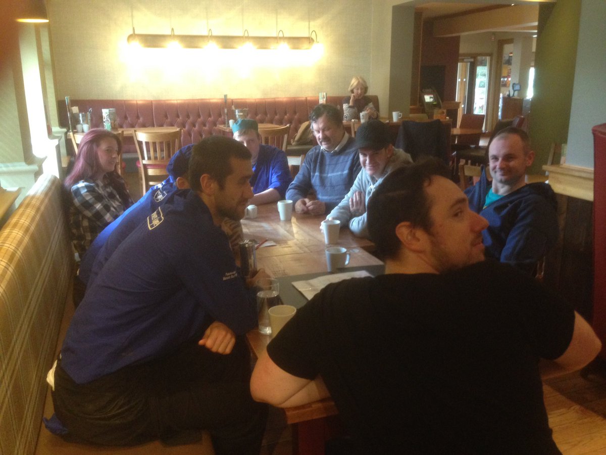 Saturday morning chef meeting good to see you all guys <a href="/WeAreSUGM/">WeAreSUGM</a> <a href="/caroline_pascoe/">Caroline Beston</a>