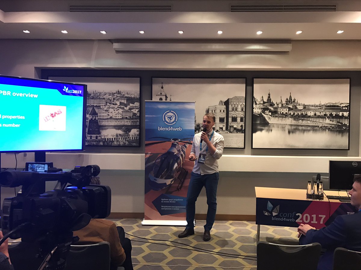 AlexKowel's tweet image. Konstantin Khomyakov: PBR Plans for #Blend4Web #b4wconf #webgl #b3d
