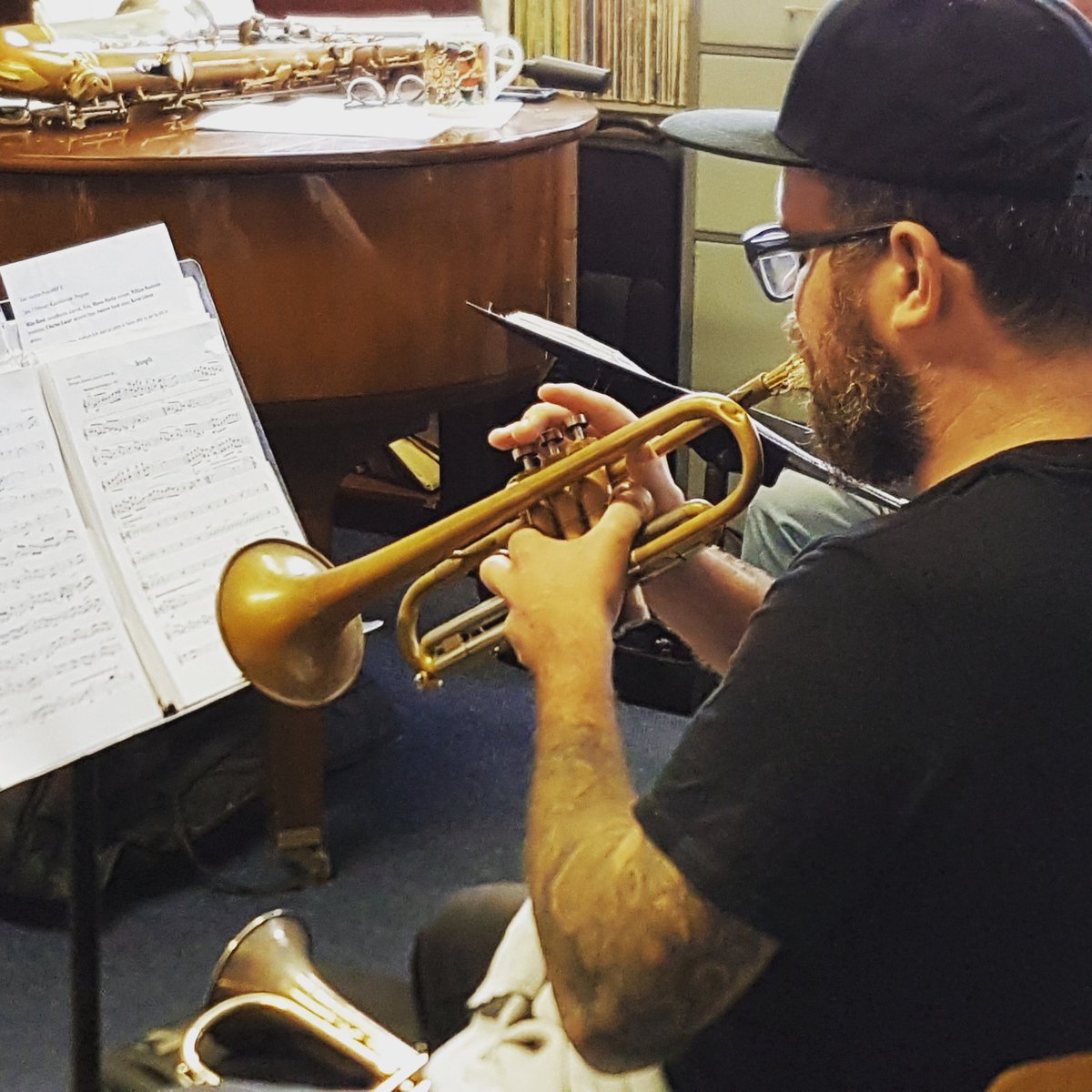 sajejazz's tweet photo. #MikeRossiProject EC tour rehearsals @Leelips @ConcertsSA #MusicMobilityAward #NMMU #StirlingHigh https://t.co/o0eFAnNOsL