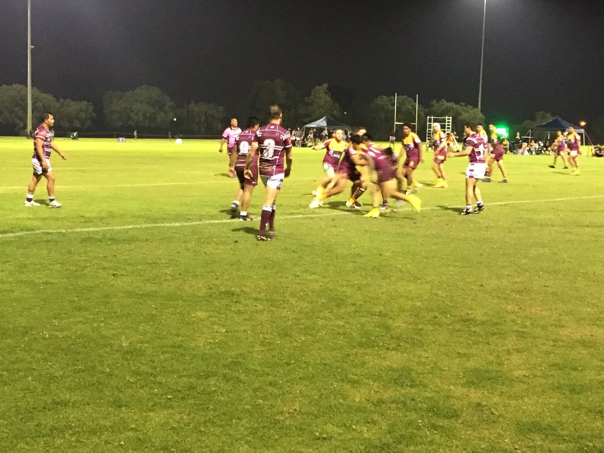 warugbyleague's tweet photo. Admiral Park 
Reserve Grade Fulltime  
@northbeachRL 26 def @JoondalupGiants 14 #NRLWAItsPossible https://t.co/P7HJfEFUGv