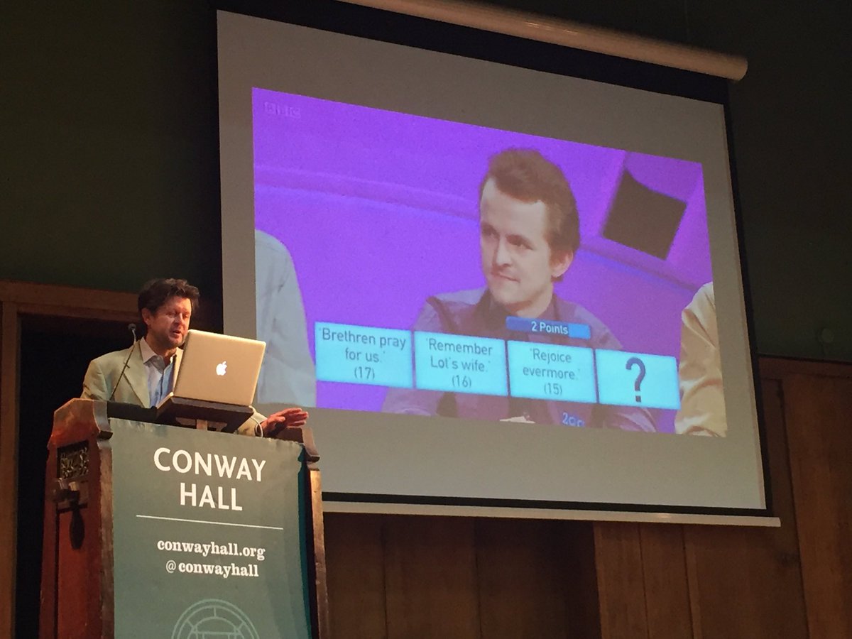 RodHumby's tweet image. The perils of setting quiz questions @alanconnor #BoringVII