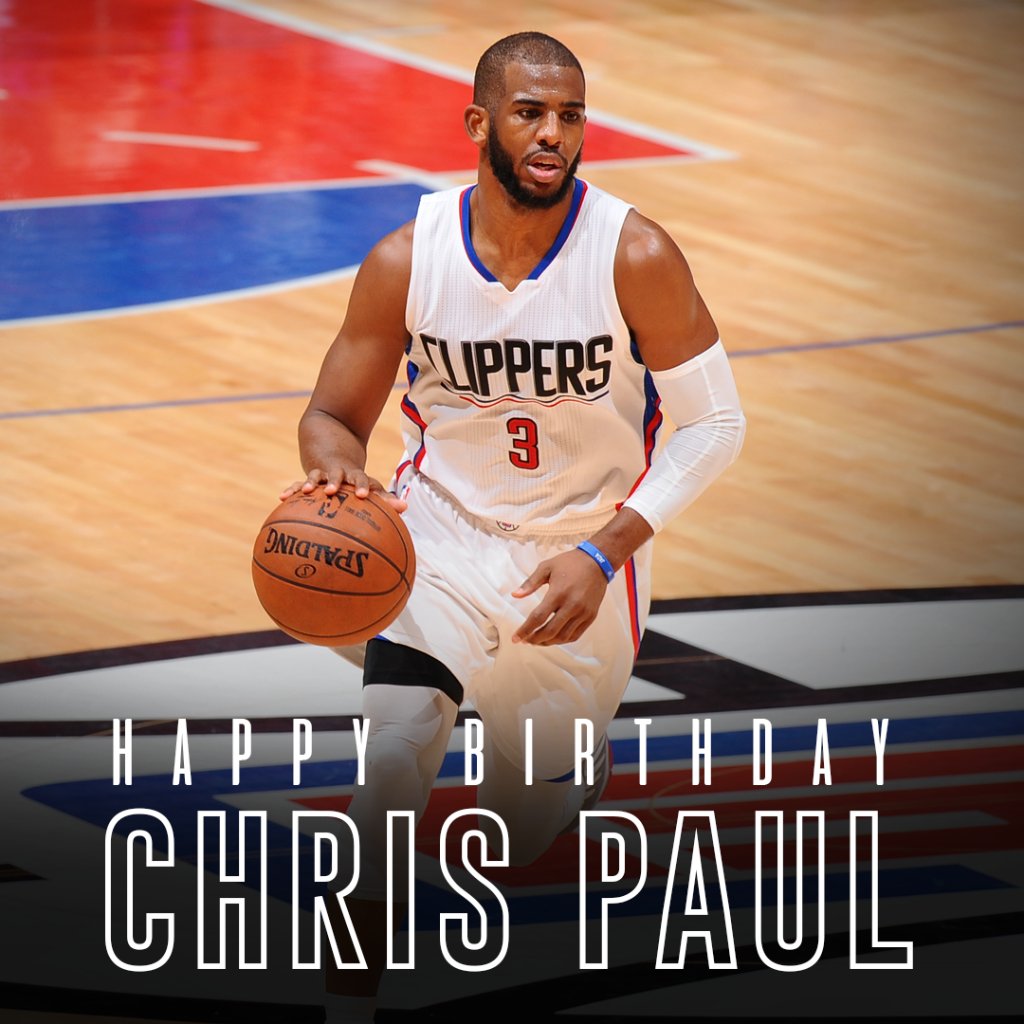 Happy Birthday Chris Paul  