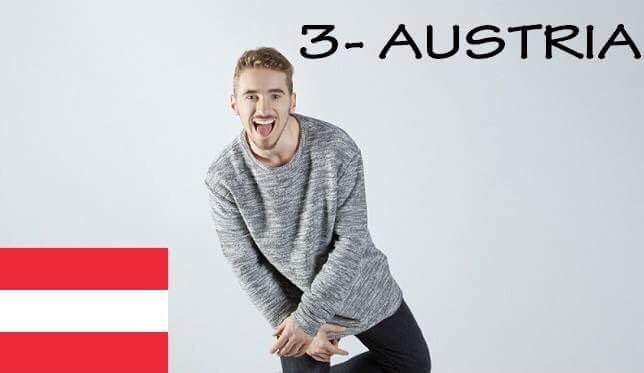 Roby_b94's tweet photo. 🇪🇺Eurovision 2017🇪🇺
3️⃣- Austria🇦🇹- @upTrent - "Running on air"
#Eurovision #esc2017 #escita #escaus #austria #mytop10 https://t.co/Kaij1rNpul