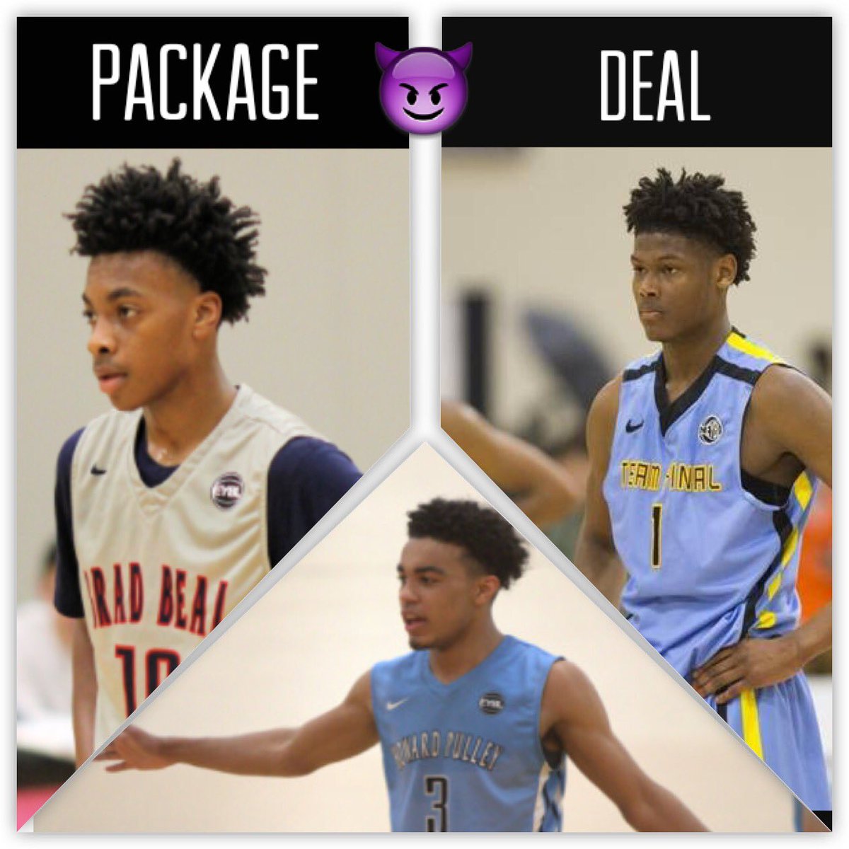 Duke_Wisdom's tweet photo. Package Deal? 
@camreddish @dariusgarland22 @trejones03 #ComeToDuke https://t.co/5uNbdSAAAn