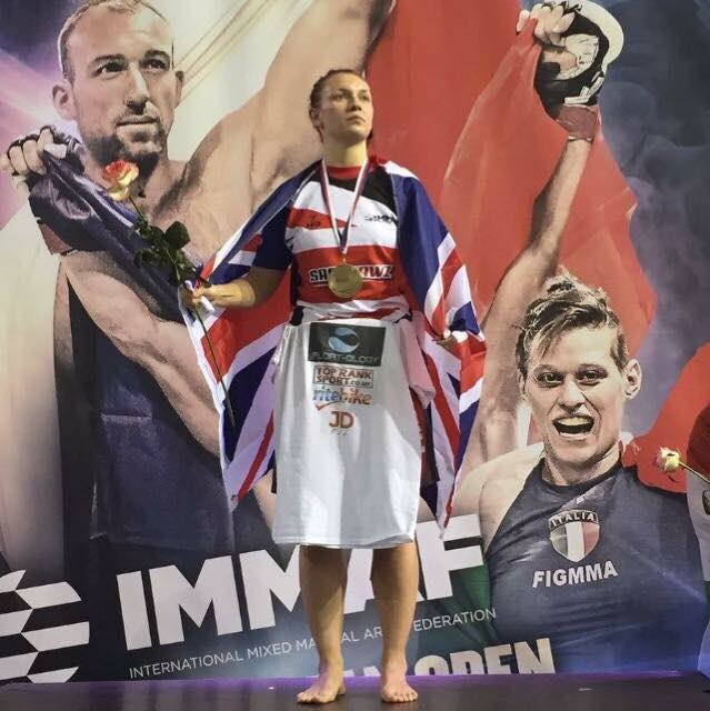 UKMMAFed's tweet photo. Good luck to @JoMiddleton87 , gold medalist , who will be fighting on BCMMA tonight! #yougotthis https://t.co/6otigAcXf2