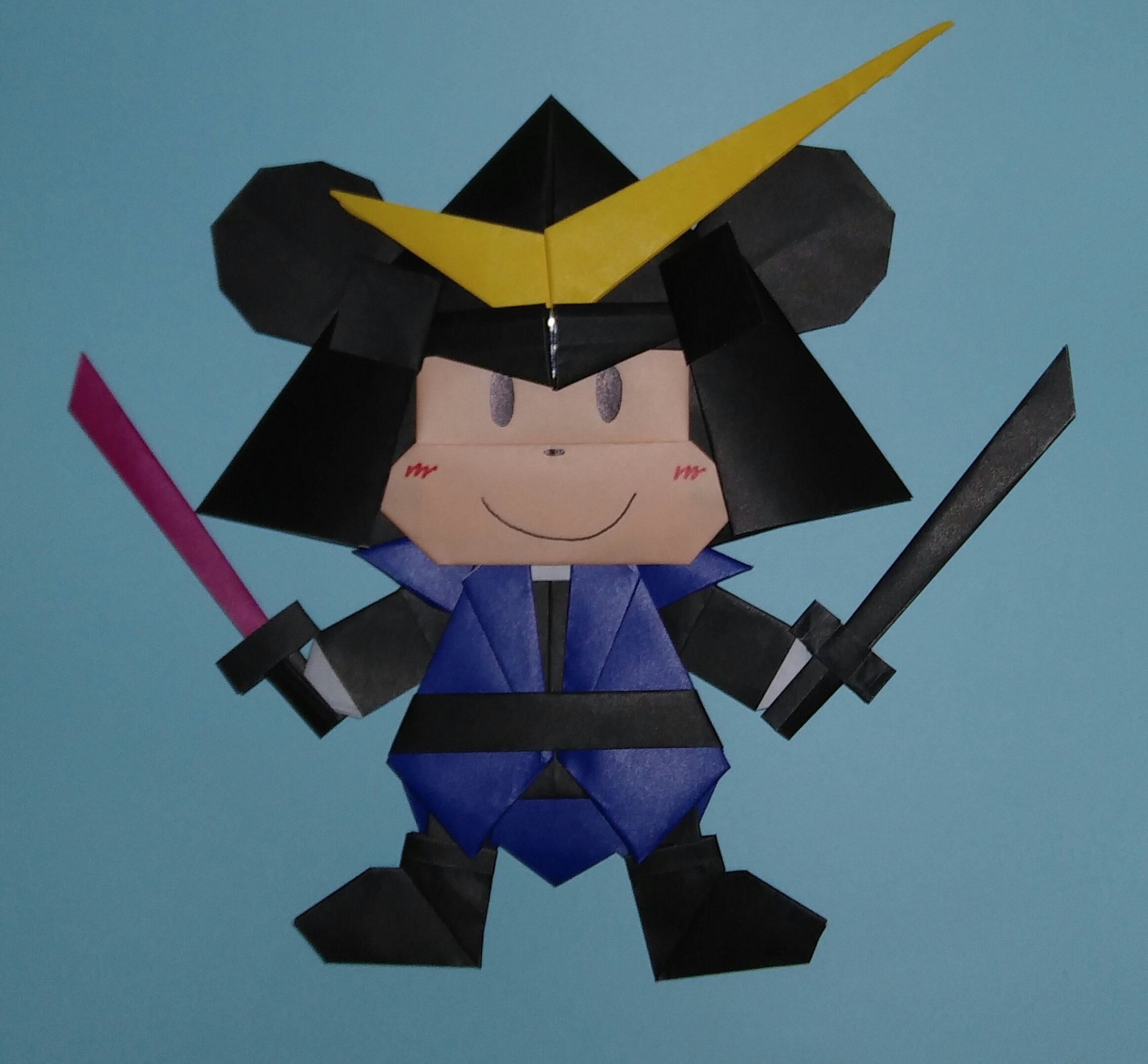M 戦国basara 伊達政宗 ミッキーマウス Disney ディズニー Origami キャラクター折り紙 ディズニー折り紙 戦国basara M 戦国basara 伊達政宗 ミッキーマウス Disney ディズニー Origami キャラクター折り紙 ディズニー折り紙 戦国basara