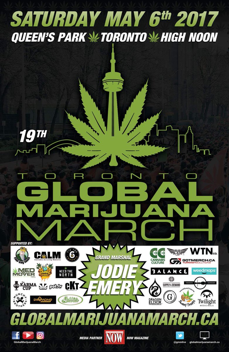 GMMLIVE's tweet photo. TODAY IS THE DAY! HIGH NOON GATHERING @ QUEEN'S PARK! Join @JodieEmery and thousands marching to end marijuana arrests! #GMMTO https://t.co/5YUQTwjmuq