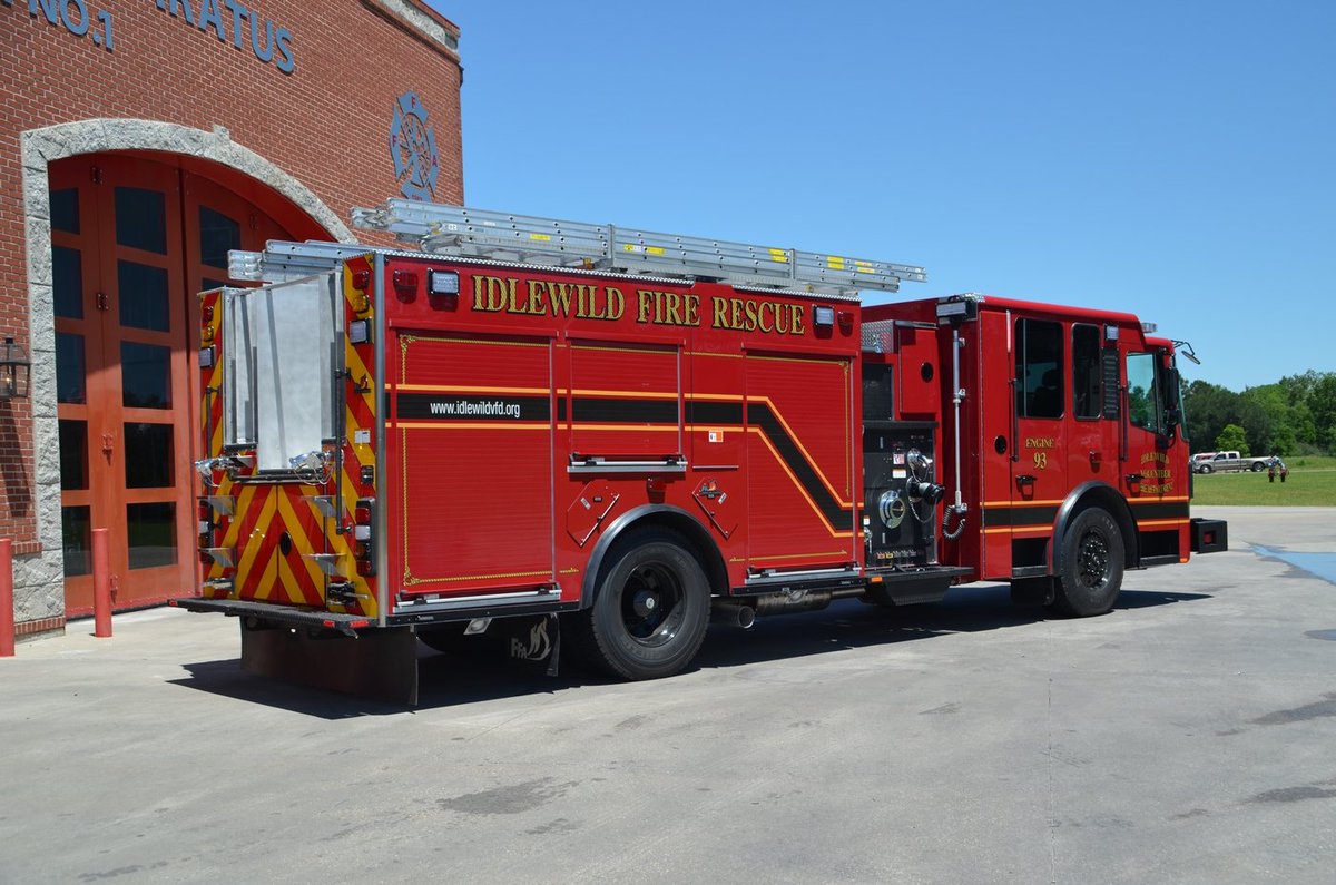 idlewildvfd's tweet photo. **New Apparatus** Welcome the new Idlewild Engine 93. Arrived this AM and will be used for years to serve the people of Matthews &amp; Mint Hill https://t.co/qQHjaUyTup