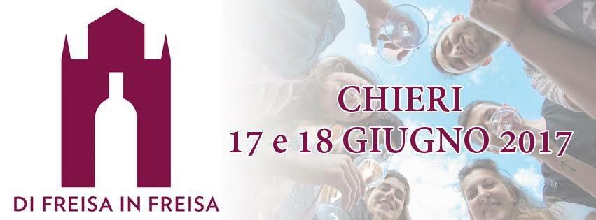 Quando sarà l'edizione 2017 del #DiFreisaInFreisa? Il 17 e 18 giugno ovviamente a Chieri 🍷🍷🍷 #Freisa500 con tante novità golose...