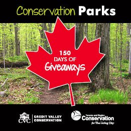 CVC_CA's tweet photo. 150 days of giveaways! We're celebrating #Canada150 by giving away Conservation Parks memberships! Join in the fun: https://t.co/itKSZonySR https://t.co/Ak3uvWGM68