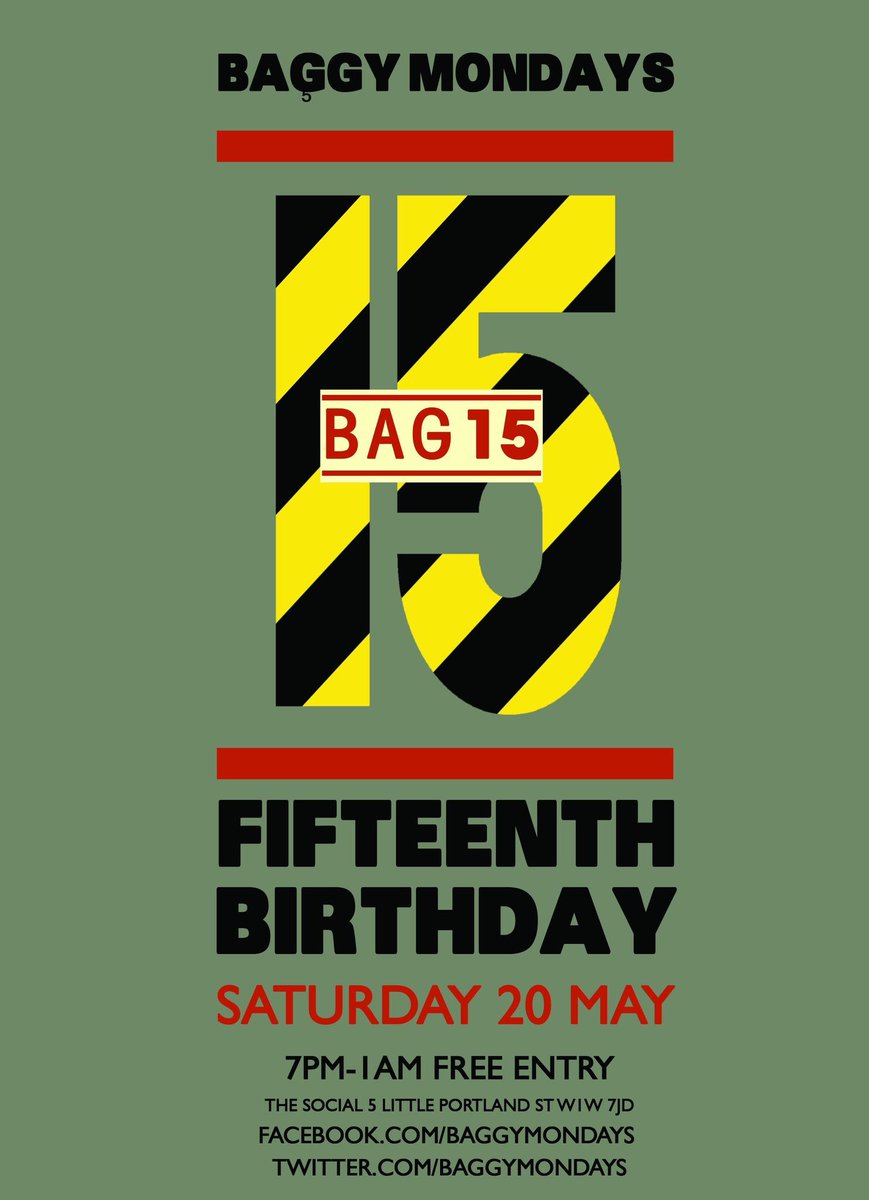 BaggyMondays's tweet photo. @GlastoWatch any of the Glastowatch gang up for a free pre-Glastonbury party in London on May 20? 
Info / RSVP at https://t.co/rtwxvFOb6g https://t.co/nUPz3sHYbu