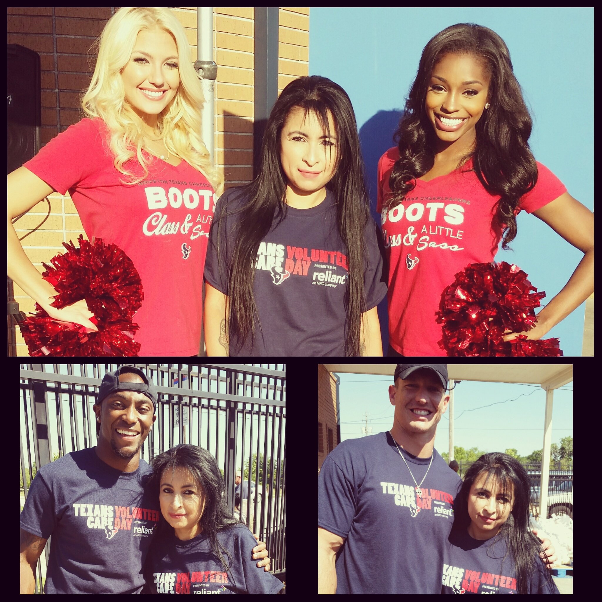 Enjoyed volunteering with the @HoustonTexans & @TexansCheer this morning in @HoustonTX #texanscare u2764 https://t.co/pUx009RCoT