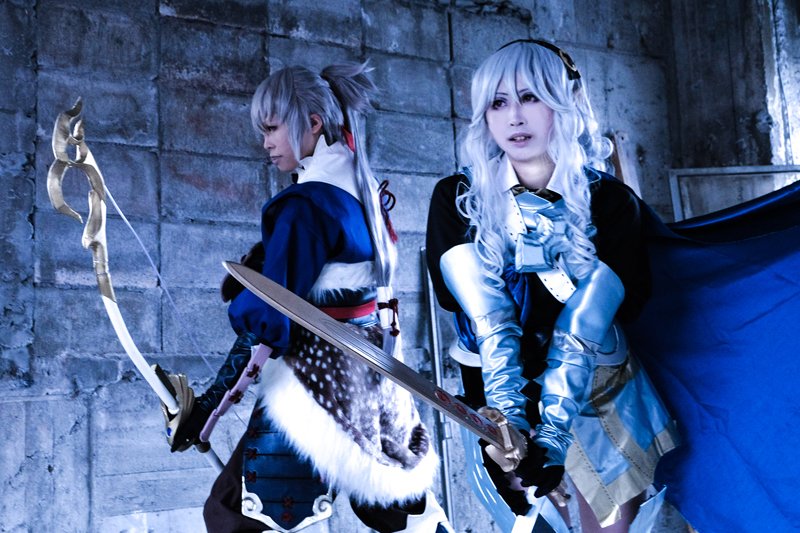 ◇コスプレ衣装◇ファイアーエムブレムif カムイ/カム子風 フルセット◇