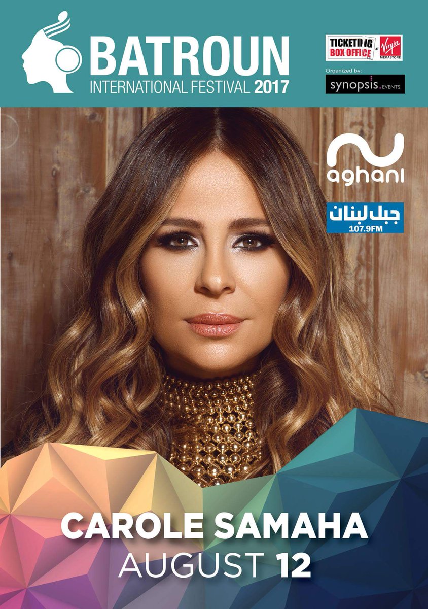 najouaas's tweet photo. Book now to watch @CAROLE_SAMAHA 's performance live at Batroun Intl Festival... https://t.co/tk8XSjXqHu by #CAROLE_SAMAHA via @c0nvey https://t.co/HFDhVjIOOj