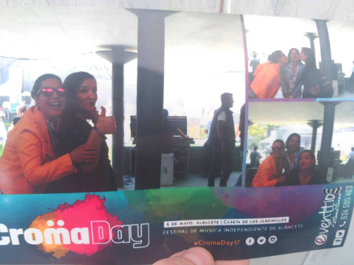 De festival #CromaDay17 con <a href="/ejecaution/">ejecaution</a> y <a href="/saramcantos/">Sara Moreno</a> con fotomatón de <a href="/Eventtio/">Eventtio</a>