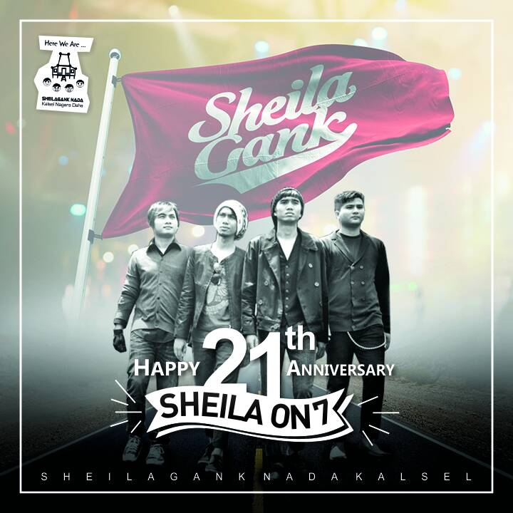 Sheilamat ulang tahun band kami <a href="/sheilaon7/">Sheila On 7</a>  #jalanterus.
.
.
.
Design by : <a href="/W4hyu_507/">Ahmad Wahyudi</a>