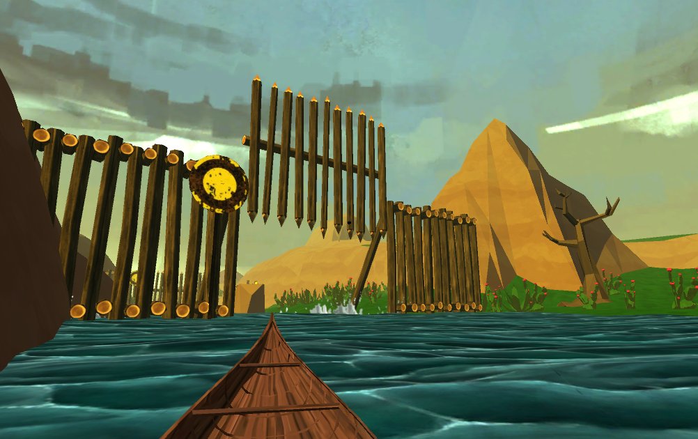 RGBirdGames's tweet photo. Showcasing VRapids @gamecamp if you are here come and play! #VR #gamecamp #indiedev https://t.co/2mWwV9qUQT