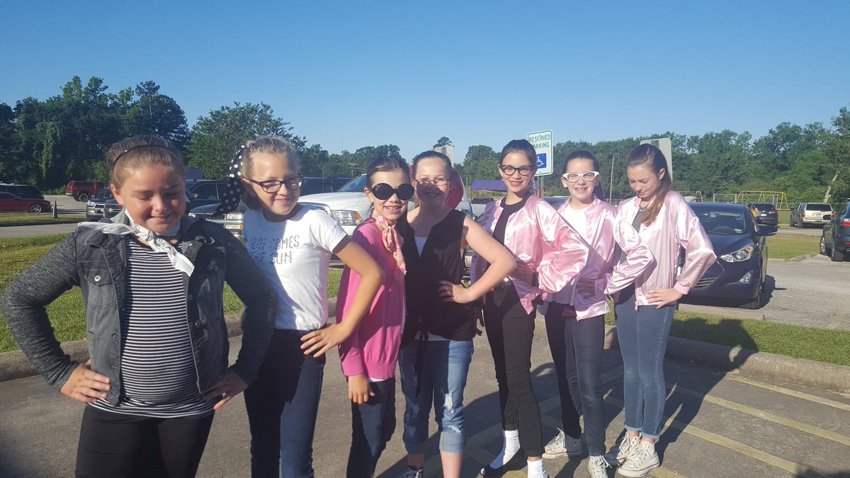 kathywheat's tweet photo. 50s day @MIS2024 @mrsmillermisd great fun! https://t.co/TssQvuXgsV