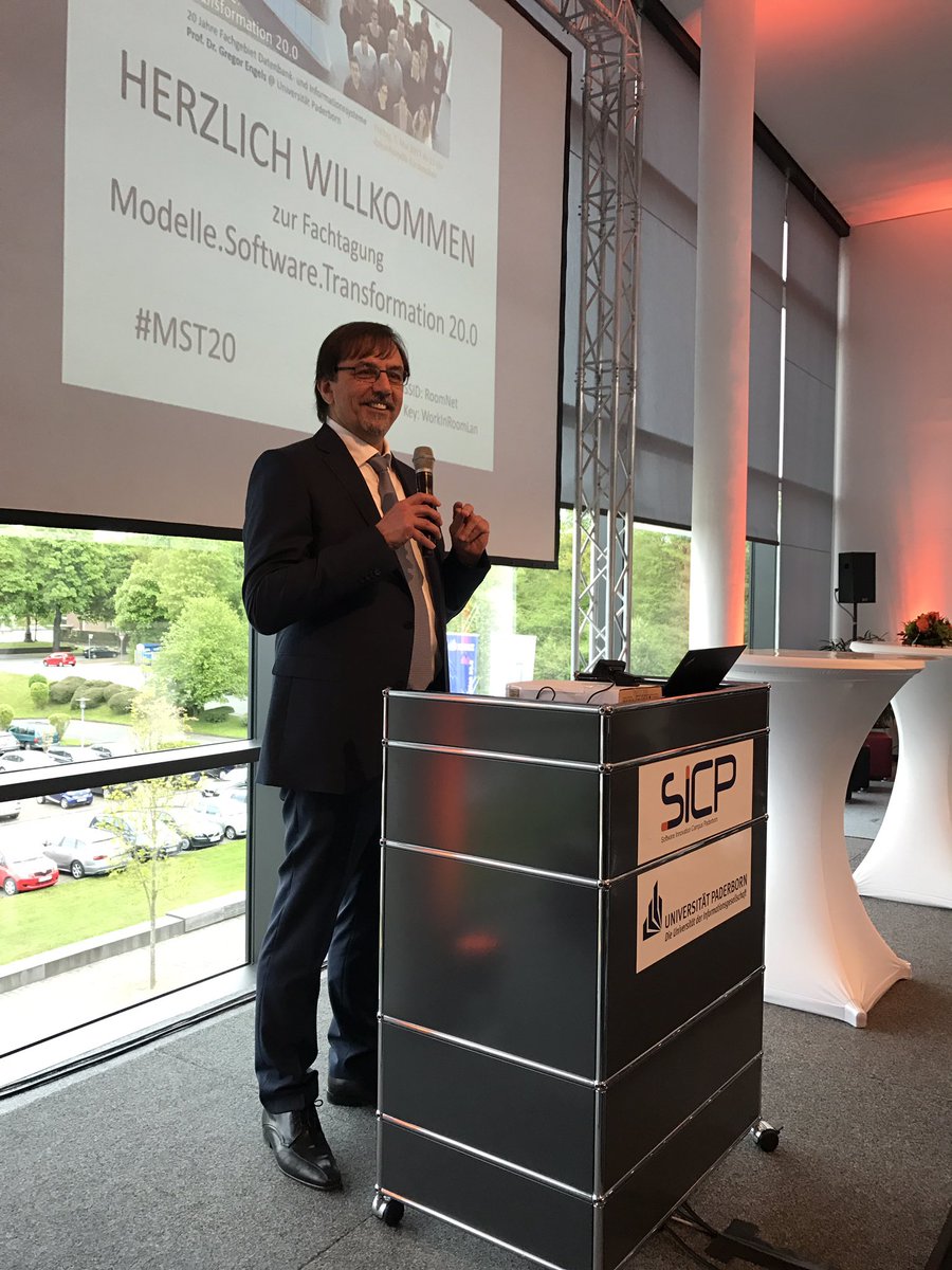 SoftwareQLab's tweet image. Congratulations to Prof. Dr. Gregor Engels &amp;amp; his Research Group #Database &amp;amp; #InformationSystems for 20 years of very successful work! #MST20