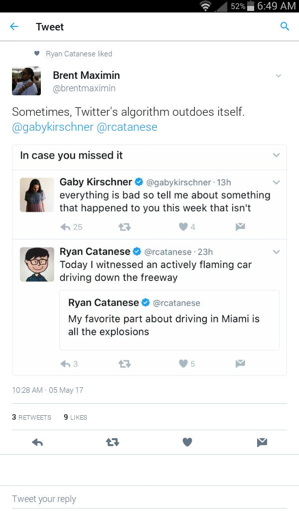TheRachelest's tweet photo. Everything about this sequence is amusing to me:
#GoTwitterGo https://t.co/36cOuoIwT3